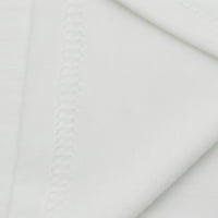 блузи с дълъг ръкав за жени блузи с дълъг ръкав за Свети Валентин топове графични тениски Свободно Време Мода лека удобна блуза в-Деколте студено Шаллер Дамски блузи с дълъг ръкав сърце печат Бяло М