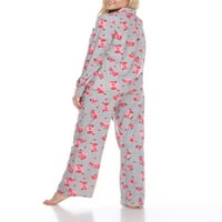 White Mark женски пижамен комплект - удължени размери