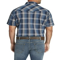 Ely Cattleman Men's Plaid Western риза с дълъг ръкав