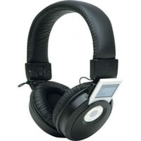 Търговска марка Глобални слушалки с над ухо Black, 72-4161
