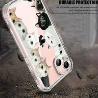 IPhone Horse Case, съвместим с iPhone Mini, Естетичен дизайн на изкуството TPU Пълен калъф за шок