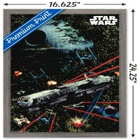 Междузвездни войни: Сага - Плакат за космическа бойна стена, 14.725 22.375
