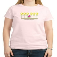 Cafepress - The Little Flower Thrish - Женска класическа тениска