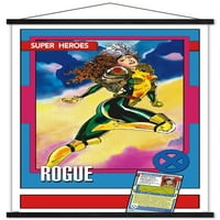 Marvel Trading Cards - Rogue Wall Poster с магнитна рамка, 22.375 34