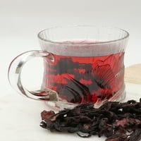 Хибискус цветна чай с джинджифил прах саше - 14 оз билков чай ​​свободни листа листа