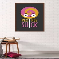 David Olenick - People Suck Wall Poster, 22.375 34