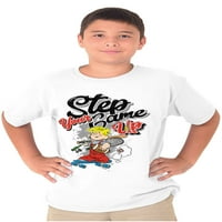 Dennis the Menace Step Your Game Up Boys Kids Thish Tees Tops Teen Brisco Brands L