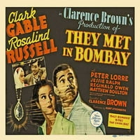 Те се срещнаха в Бомбай - филмов плакат