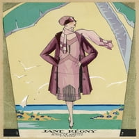 Морска рокля Плакат печат от Мери Еванс Библиотека за картини