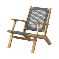 Vega Natural Stain Outdoor стол в сив шнур