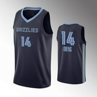 NBA_ Jersey Memphis''grizzlies''men Ja Morant Dillon Brooks Jonas Valanciunas Jaren Jackson Icon Navy Custom Jersey