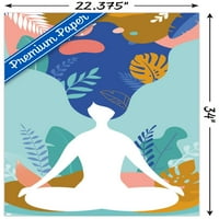 Плакат за медитация и съзнание, 22.375 34