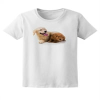 Сладки златен ретривър кученца тениска жени -Маг от Shutterstock, женски малки