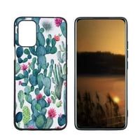 Съвместим с калъф за телефон LG K, Cactus- Case Silicone Защитен за Teen Girl Boy Case за LG K53