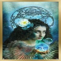 Jena Dellagrottaglia: Cosmic Zodiac - Aquarius Sall Poster, 22.375 34 рамки