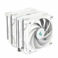 DeepCool Dual Tower вентилатор с висока производителност CPU охладител с SI медни топлинни тръби - бяло - въздушно охлаждане