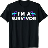 Информира за профилактиката на самоубийствата аз съм тениска за оцеляване