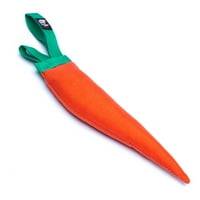 Американска кучешка класика скърцаща играчка за моркови за моркови, голяма
