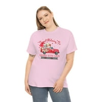FamilyLoveshop LLC Cupid's Delivery Co. Load With Love Hug Smile Kisses Kisse, риза за валентинки за камион, сладка валентина, двойка риза, неговата и ризата й